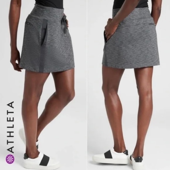Jupe Short Athleta Metro Downtown Noire, Taille XS, état Correct
